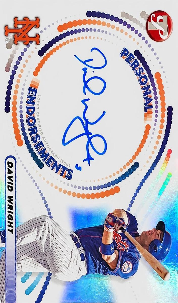 2026 Topps Pristine David Wright #PEA-DW card