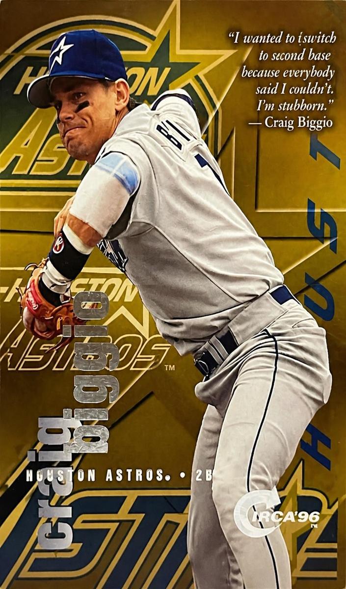 1996 Circa Craig Biggio #135 card