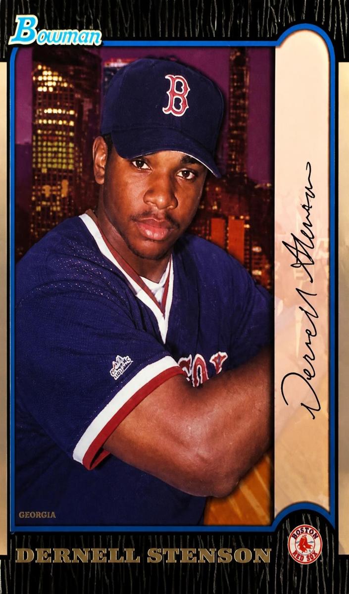 1999 Bowman Dernell Stenson #218 card