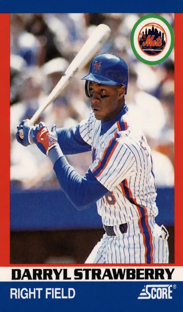1991 Darryl Strawberry #62