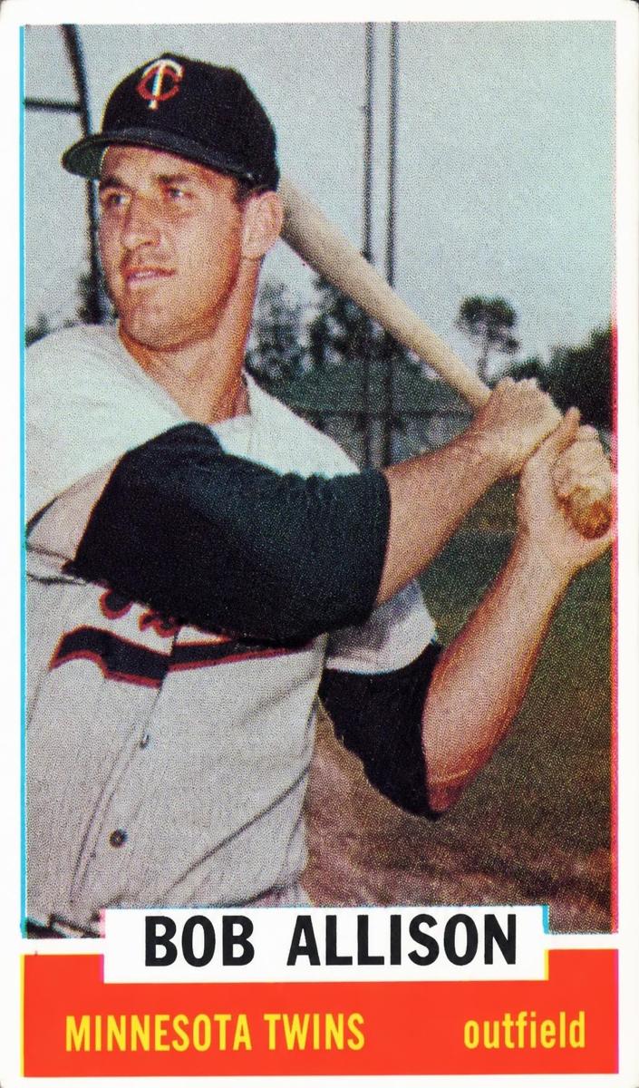 1962 Bob Allison #NNO