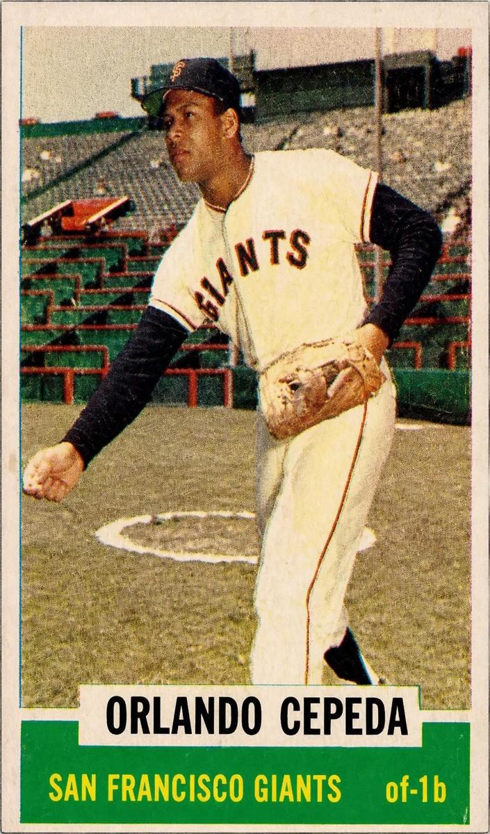 1962 Orlando Cepeda #NNO