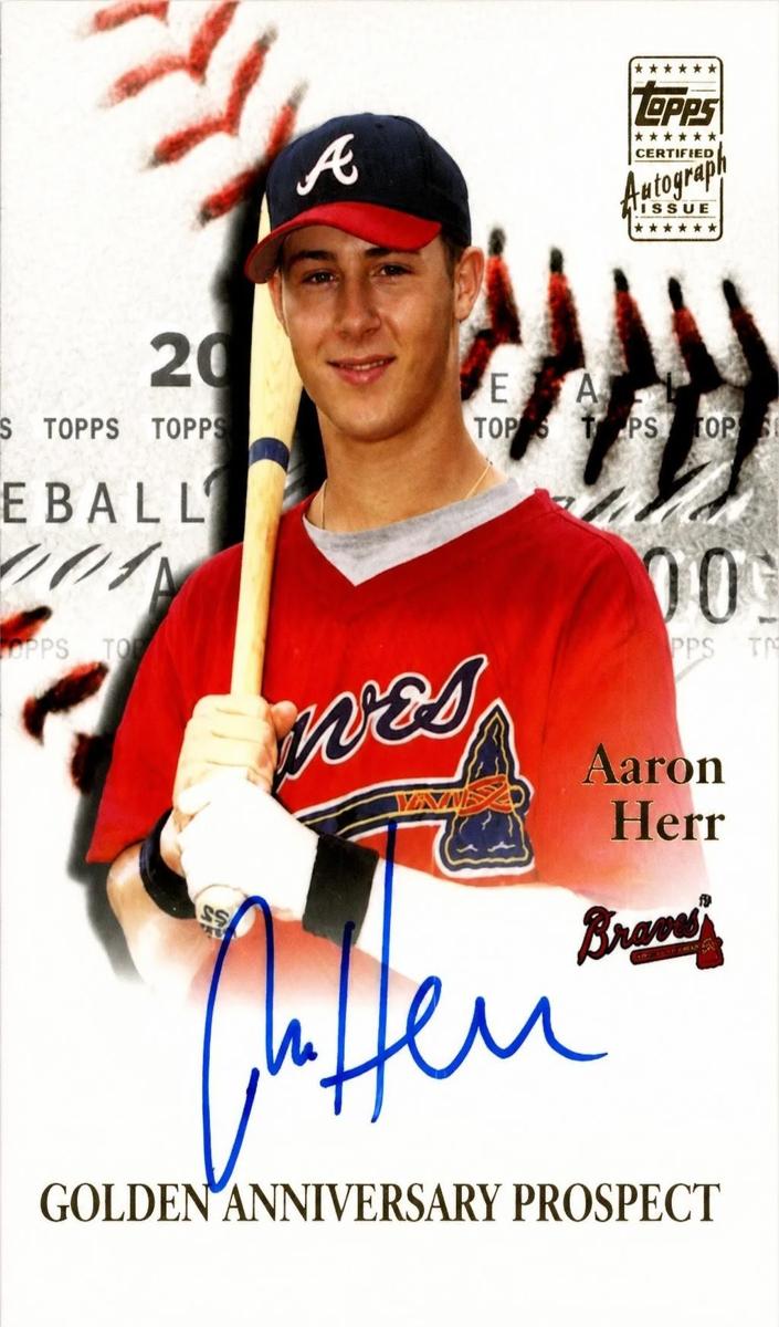 2001 Aaron Herr #GAA-AH