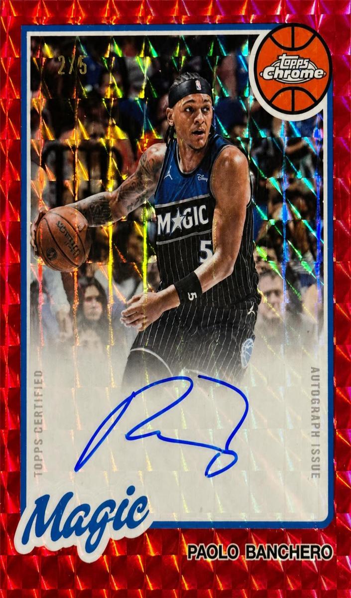2025 Paolo Banchero #80TBA-PB
