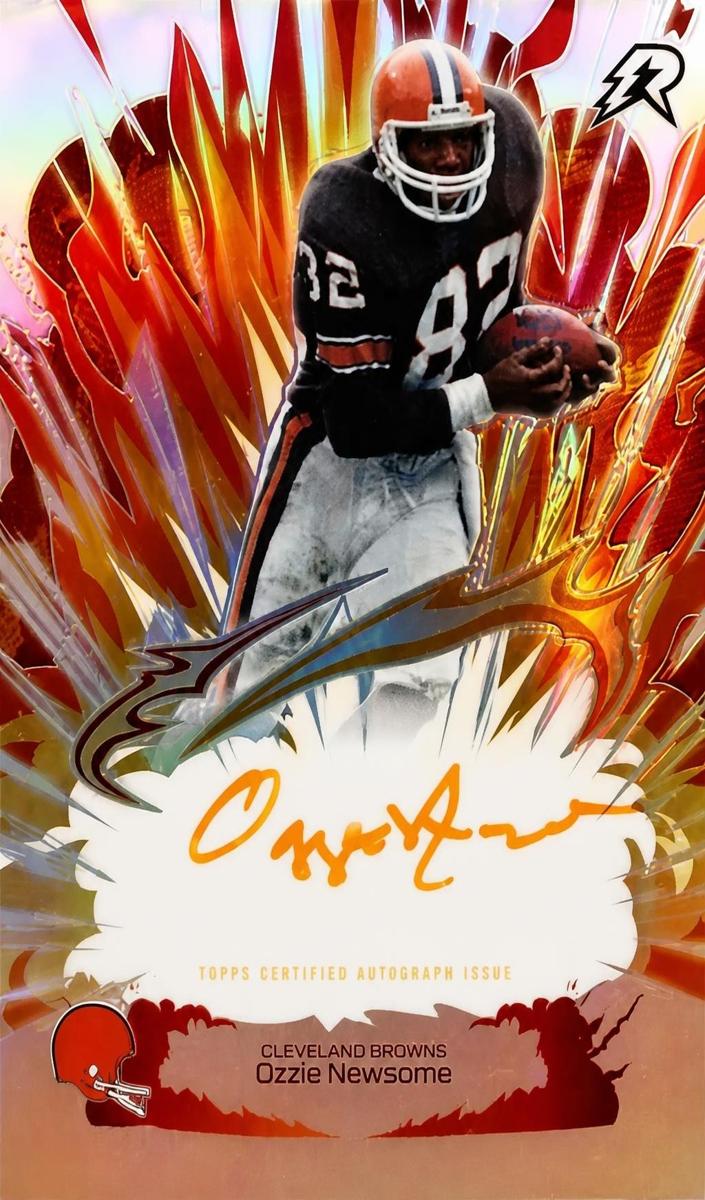 2025 Topps Resurgence Ozzie Newsome #AFA-ON card