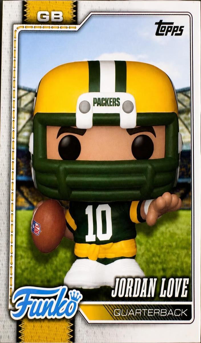 2026 Topps Flagship Jordan Love #FUNKO-6 card