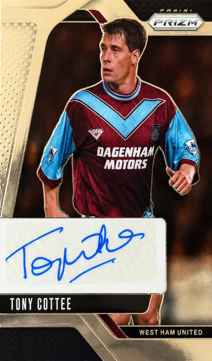 2024 Panini Prizm Premier League Tony Cottee #S-TCO card
