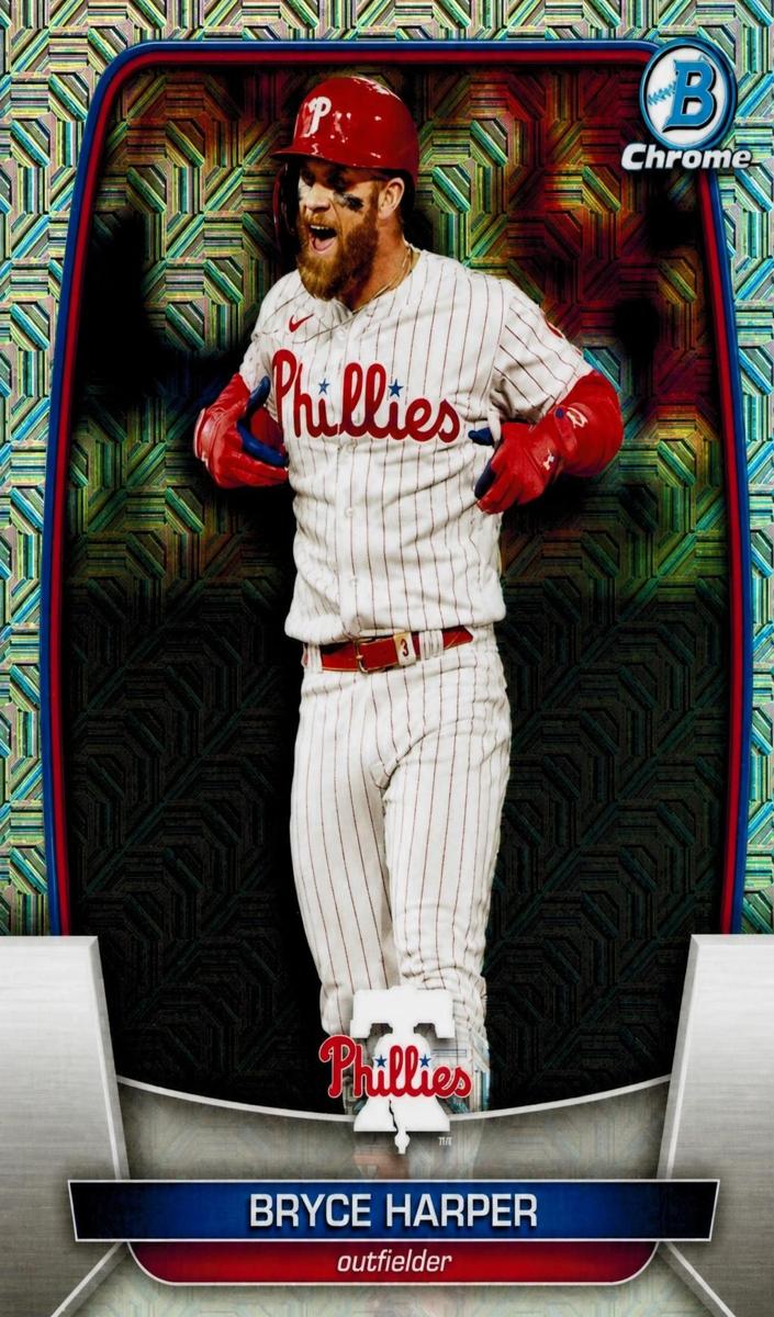 2023 Bowman Chrome Mega Box Bryce Harper #24 card
