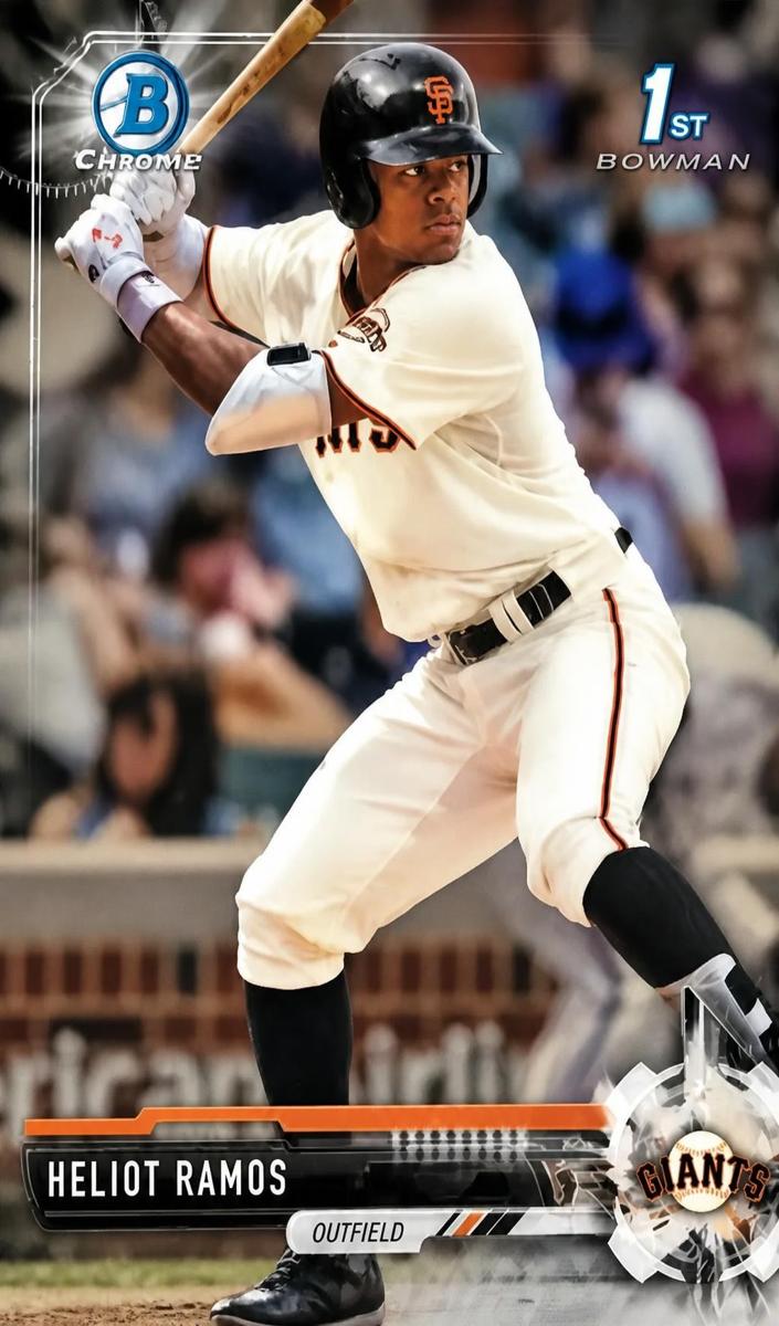 2017 Heliot Ramos [Chrome] #BDC12
