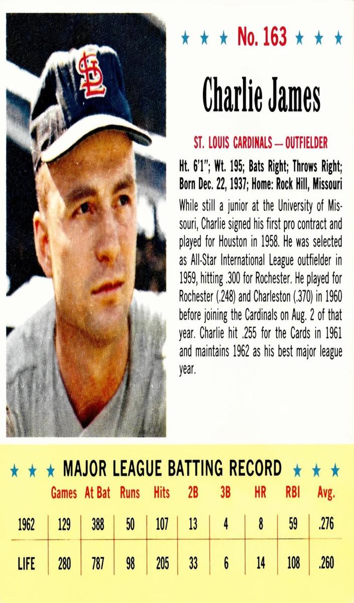 1963 Charlie James #163