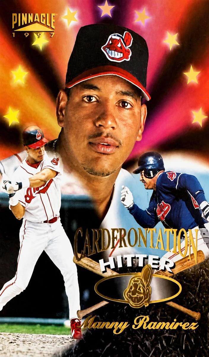 1997 Pinnacle Manny Ramirez #9 card
