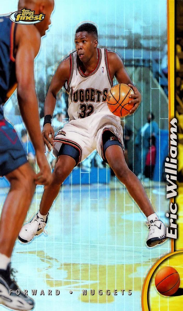 1998 Topps Finest Eric Williams #147 card