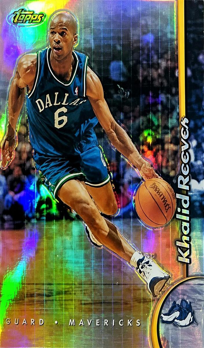 1998 Topps Finest Khalid Reeves #67 card