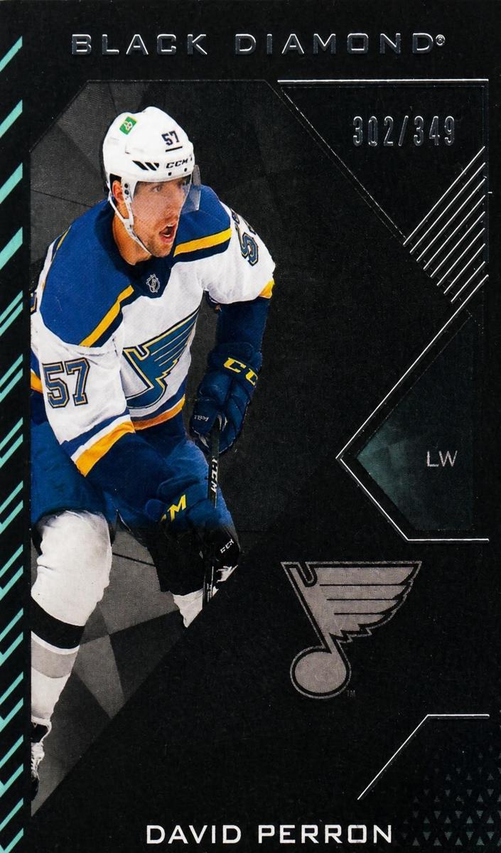 2021 Upper Deck Black Diamond David Perron [Single] #BDB-PE card