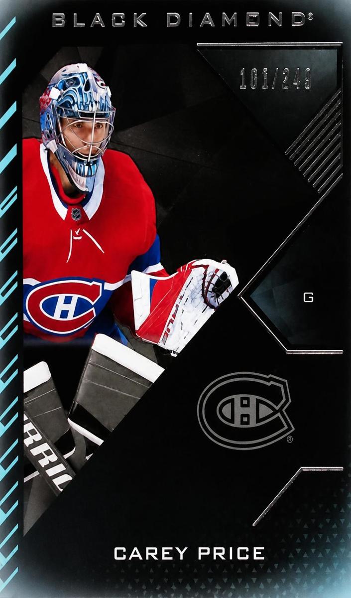 2021 Upper Deck Black Diamond Carey Price #BDB-CP card