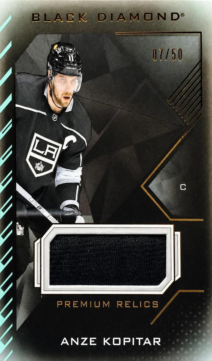 2021 Upper Deck Black Diamond Anze Kopitar [Single] #BDB-AK card