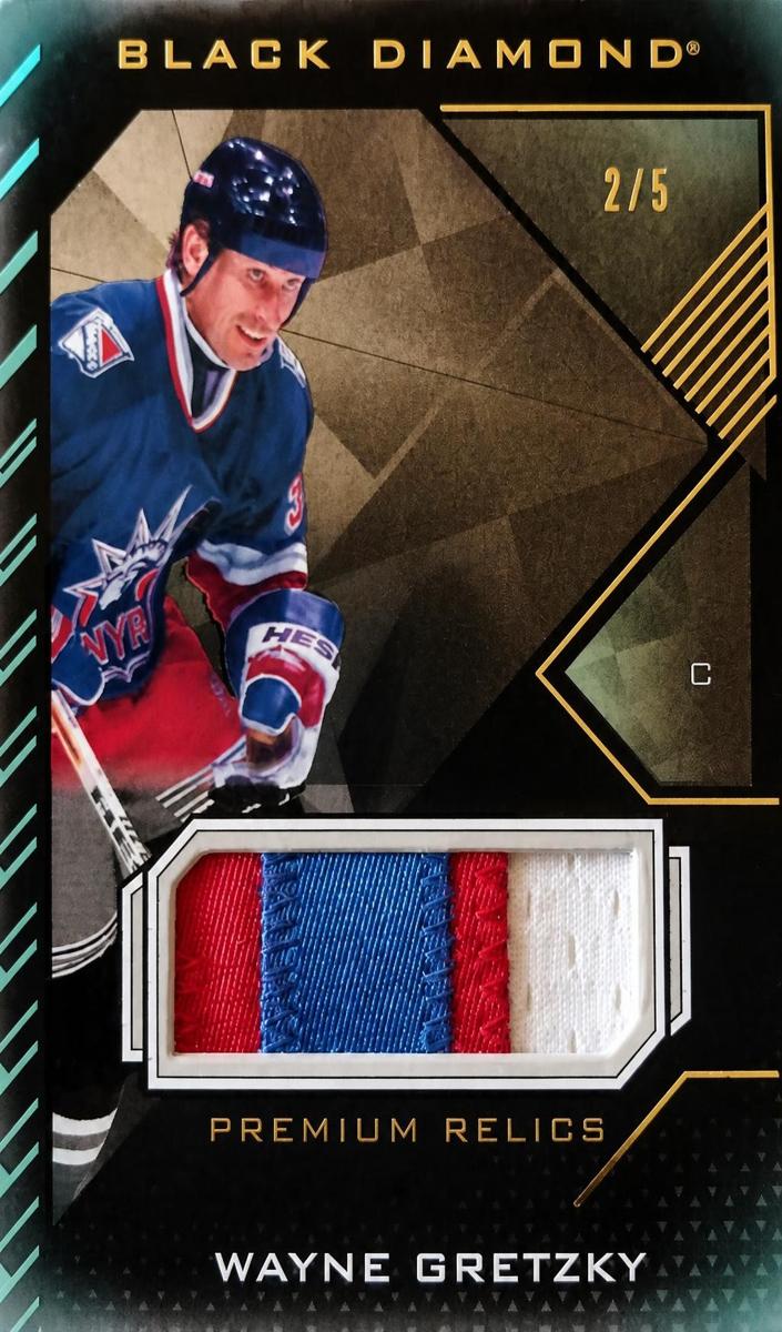 2021 Upper Deck Black Diamond Wayne Gretzky #BDB-WG card