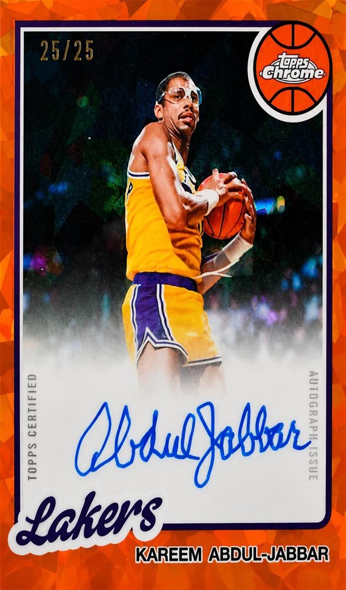 2025 Kareem Abdul-Jabbar [Red] #80TBA-KAJ