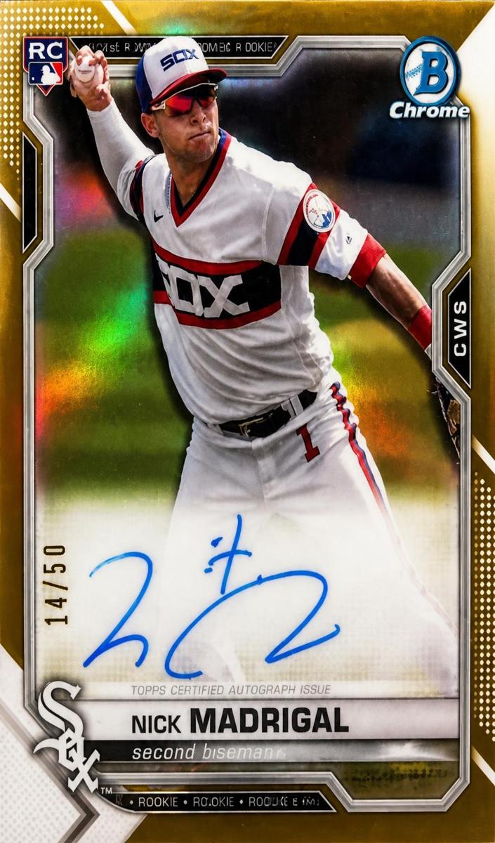 2021 Nick Madrigal [Gold Refractor] #BCRA-NM