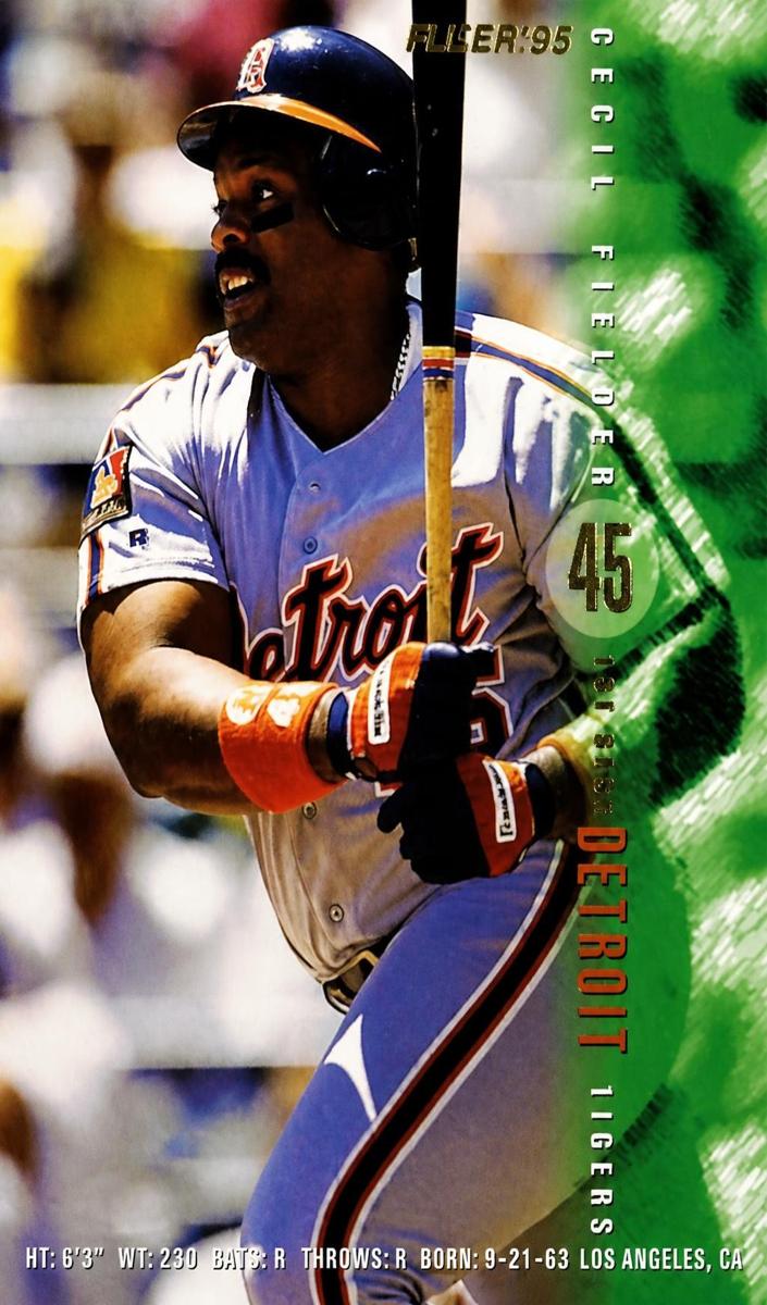 1995 Fleer Cecil Fielder #50 card