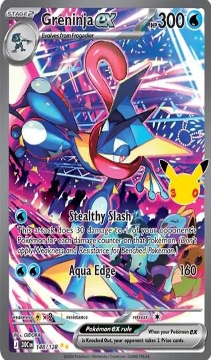 Greninja EX 2026 Pokemon 30th Celebration
