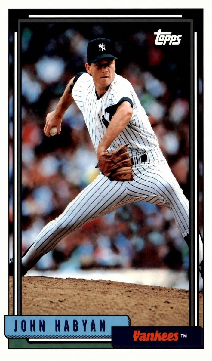 1992 John Habyan #698