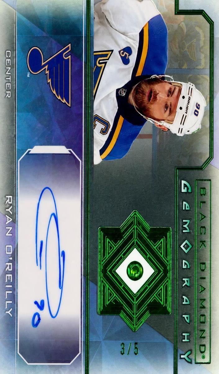 2021 Upper Deck Black Diamond Ryan O'Reilly [Ruby] #G-RO card