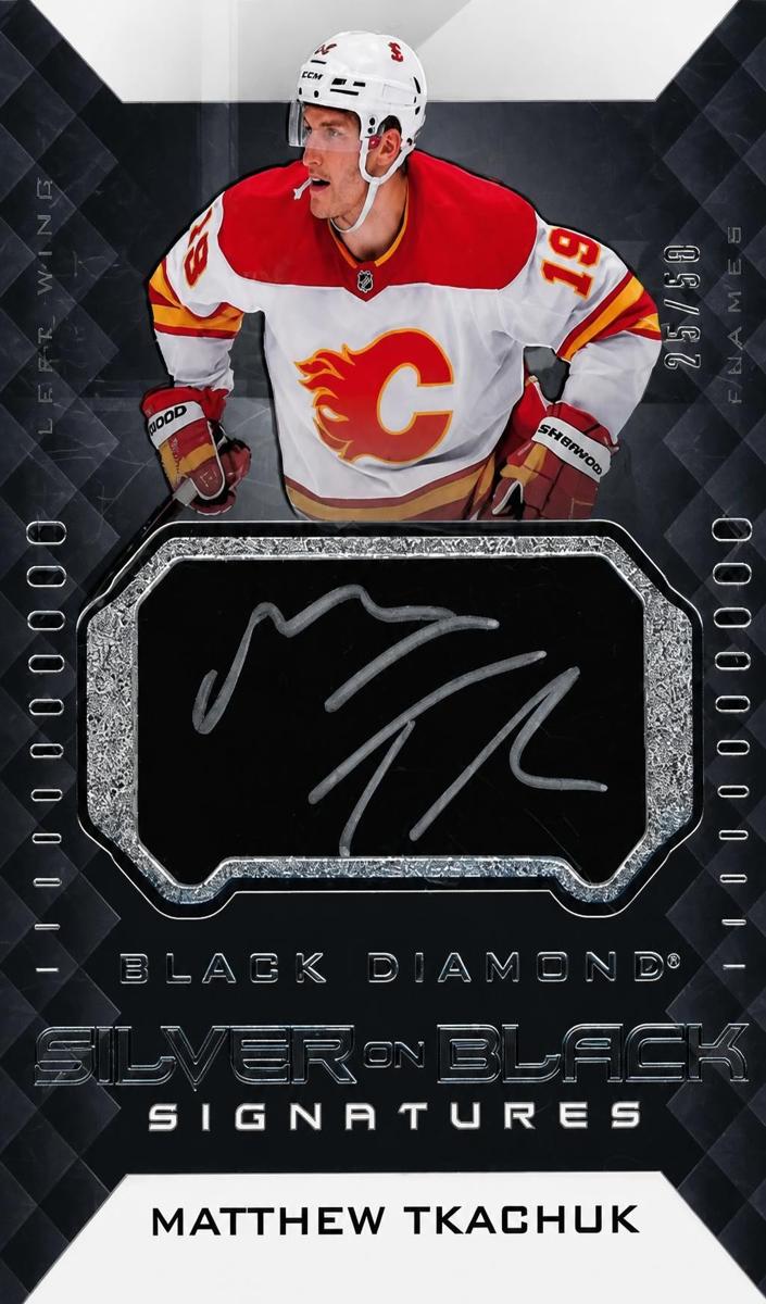 2021 Upper Deck Black Diamond Matthew Tkachuk #SB-MT card