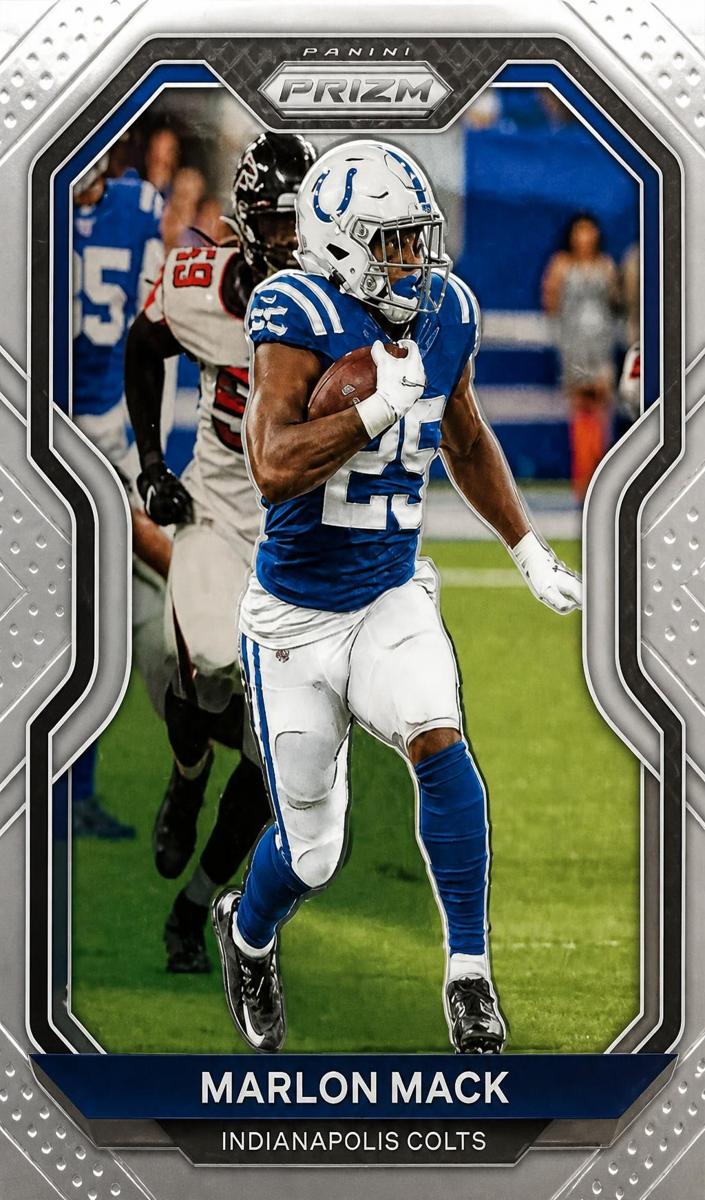 2020 Panini Prizm Marlon Mack #86 card