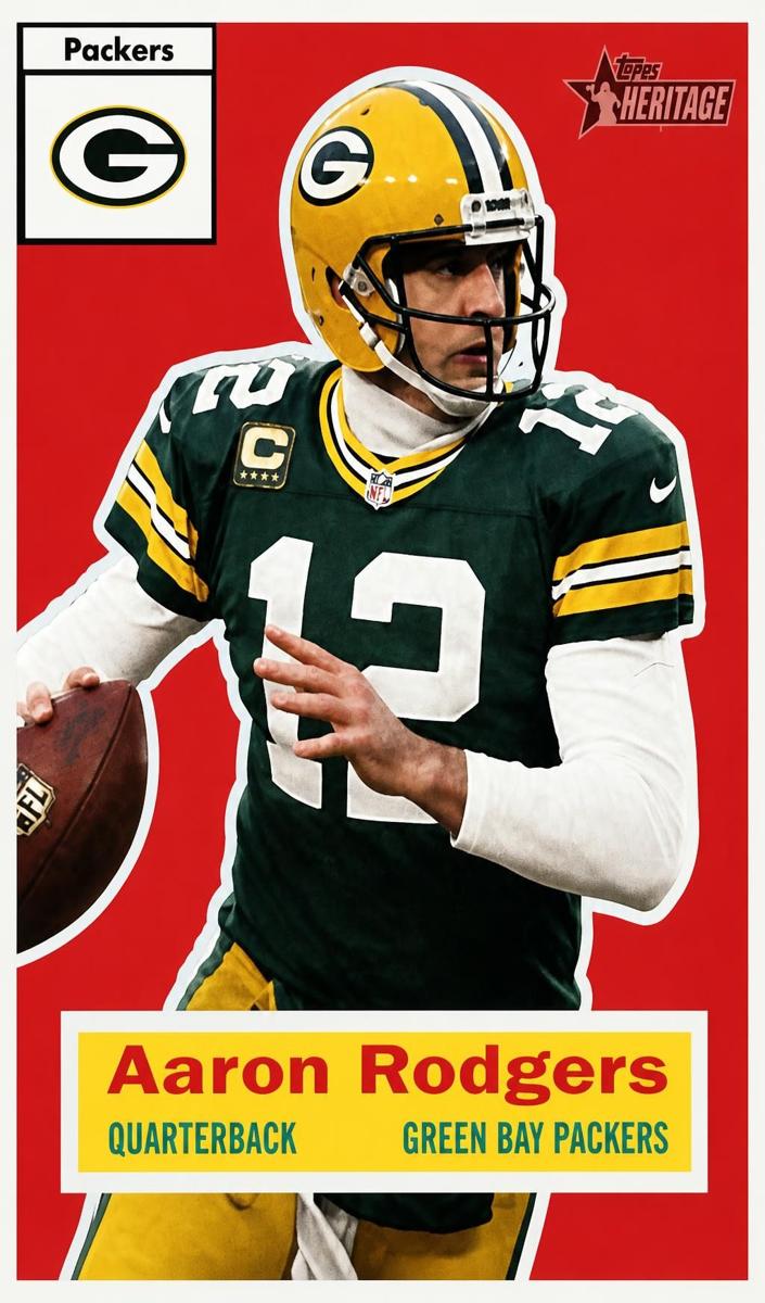 2015 Aaron Rodgers [Foilboard] #5