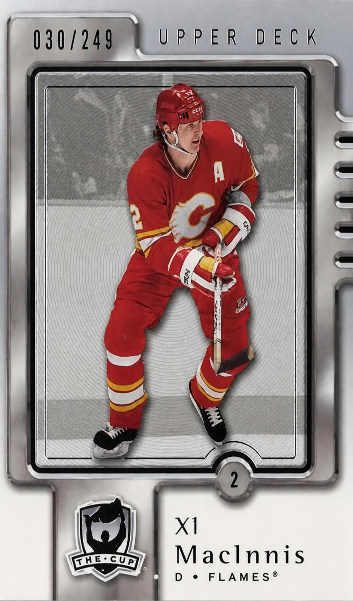 2006 Upper Deck The Cup Al MacInnis [Black Rainbow] #16 card