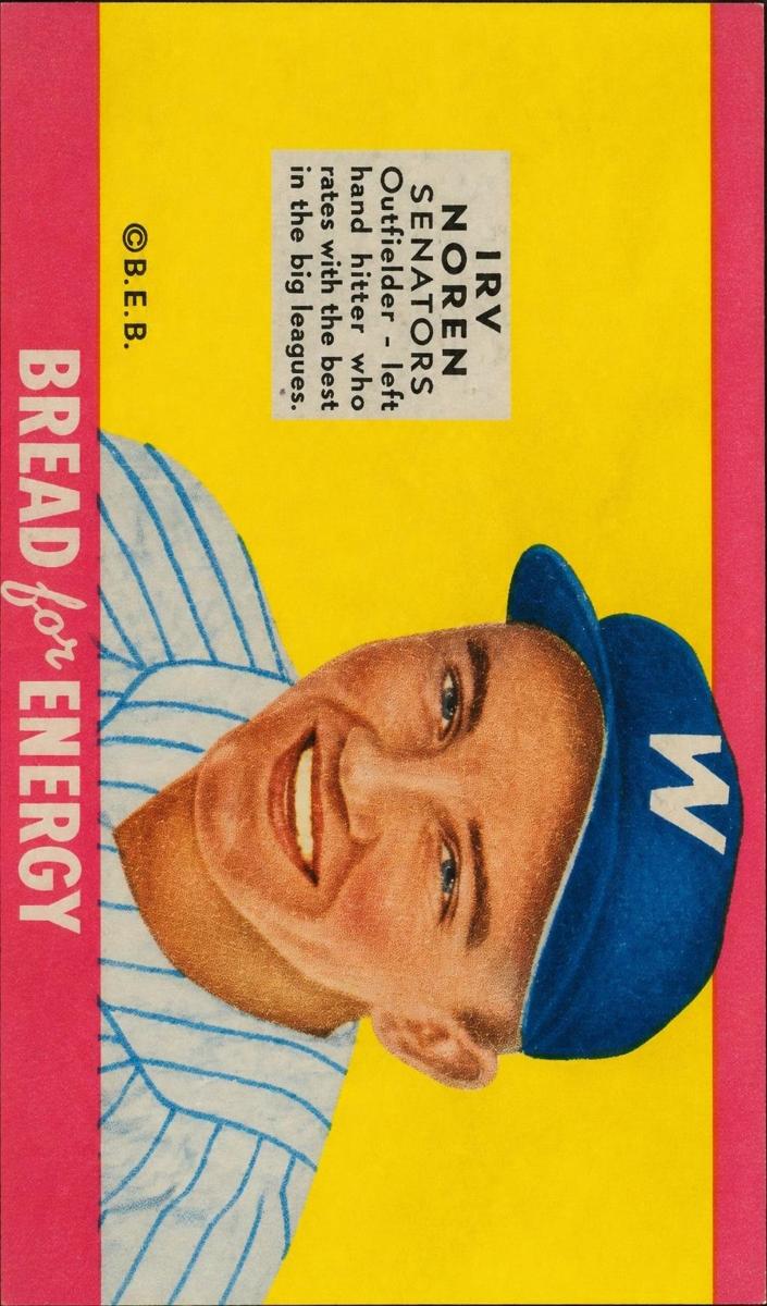 1951 Irv Noren #NNO