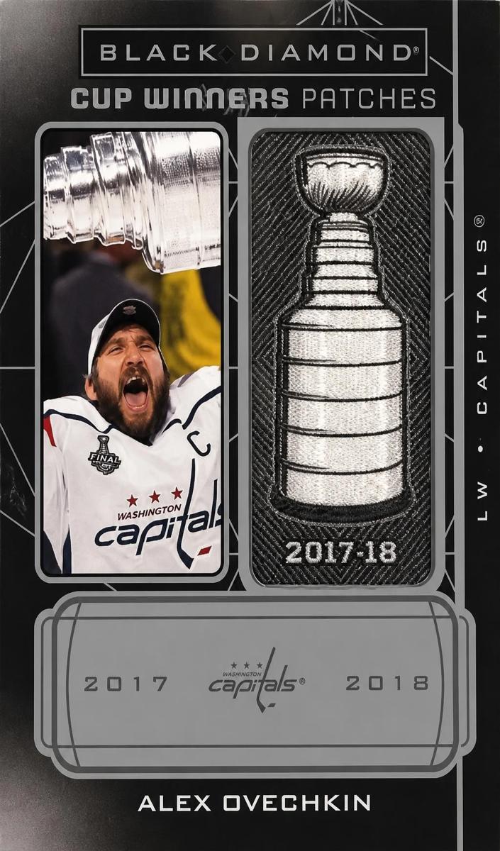 2021 Upper Deck Black Diamond Alex Ovechkin [Gold] #CW-AO card