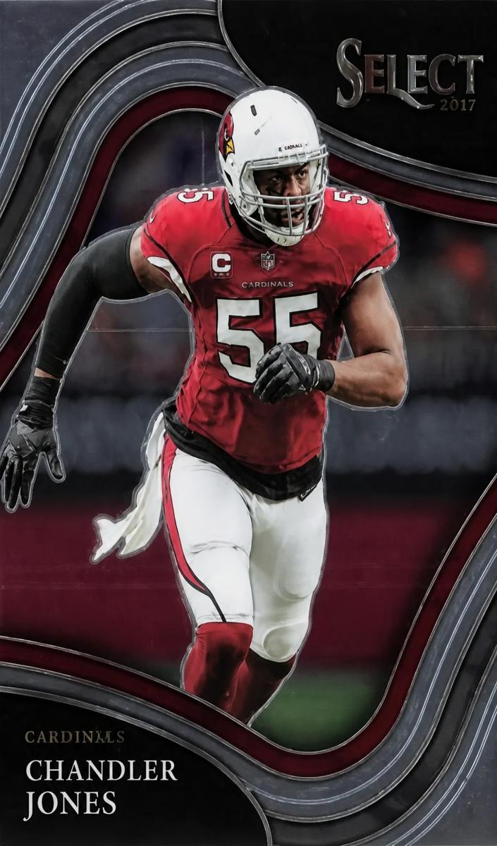 2021 Panini Select Chandler Jones #303 card
