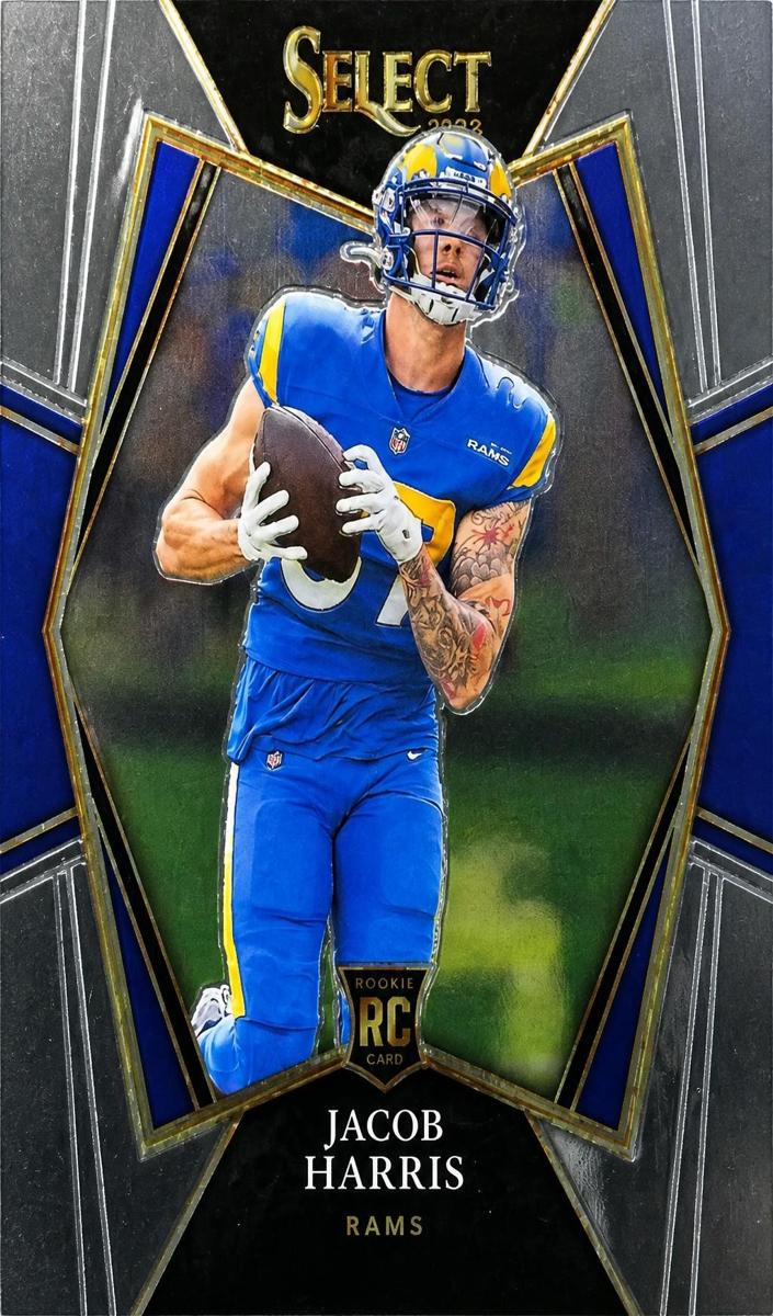 2021 Panini Select Jacob Harris #180 card