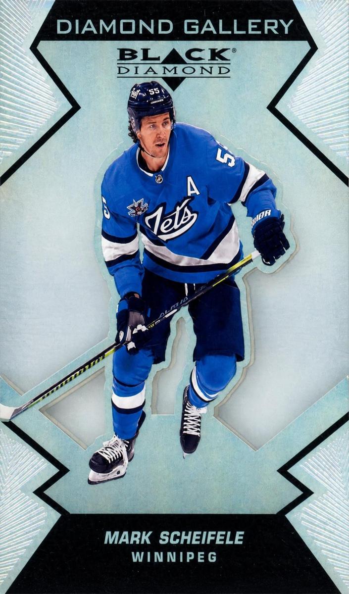 2021 Upper Deck Black Diamond Mark Scheifele #DG-MS card
