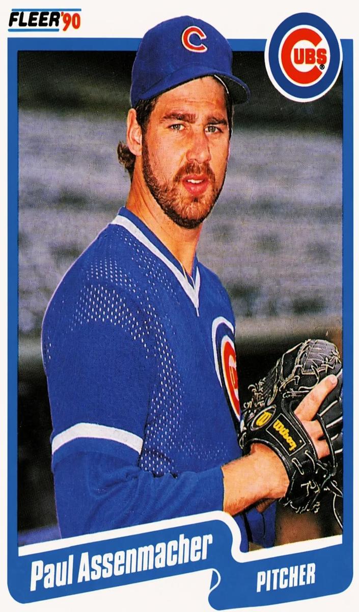 1990 Paul Assenmacher #25