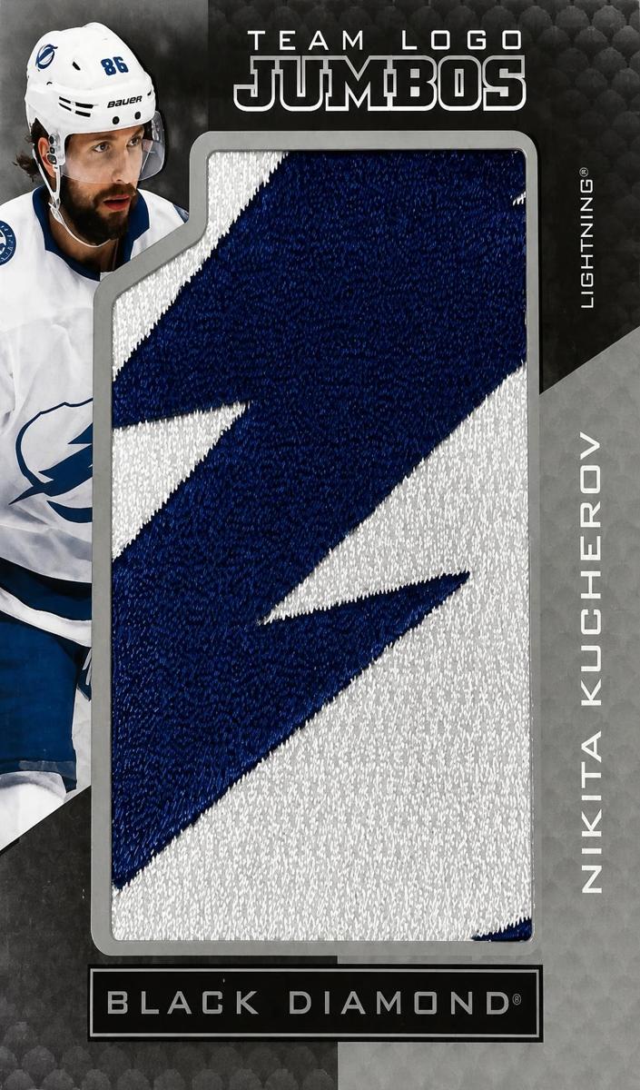 2021 Upper Deck Black Diamond Nikita Kucherov [Alternate Gold] #TLTB-NK card