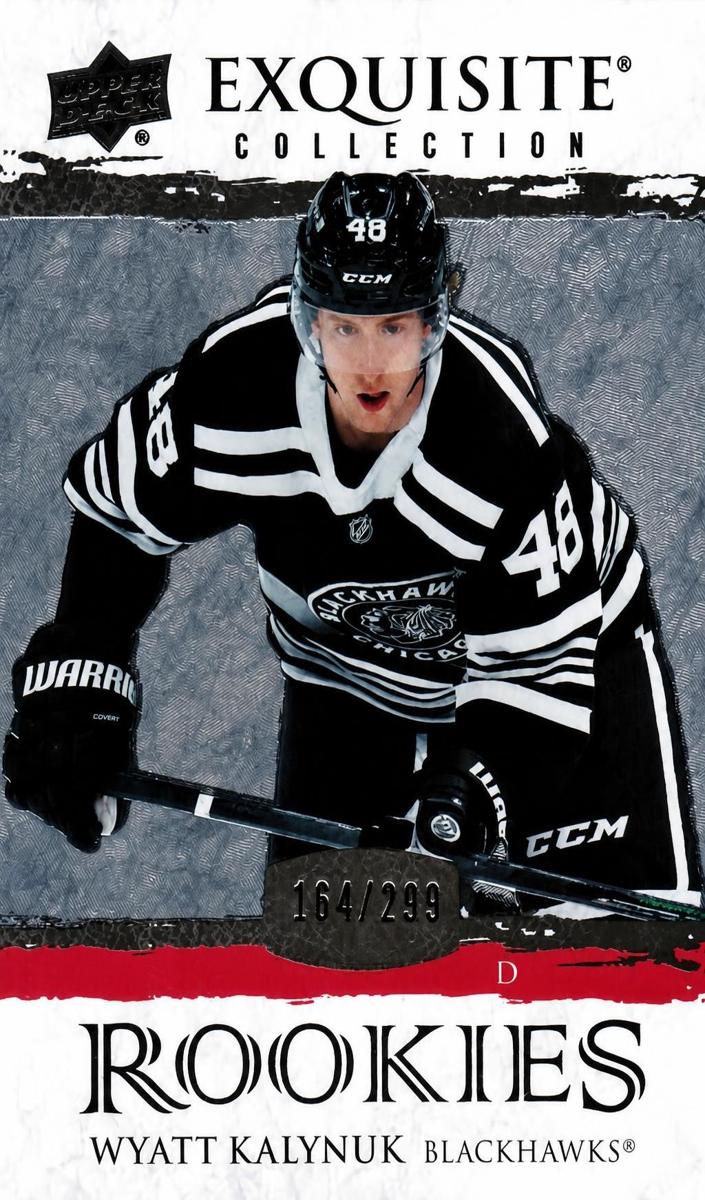2021 Upper Deck Black Diamond Wyatt Kalynuk [Gold Spectrum] #R-WK card