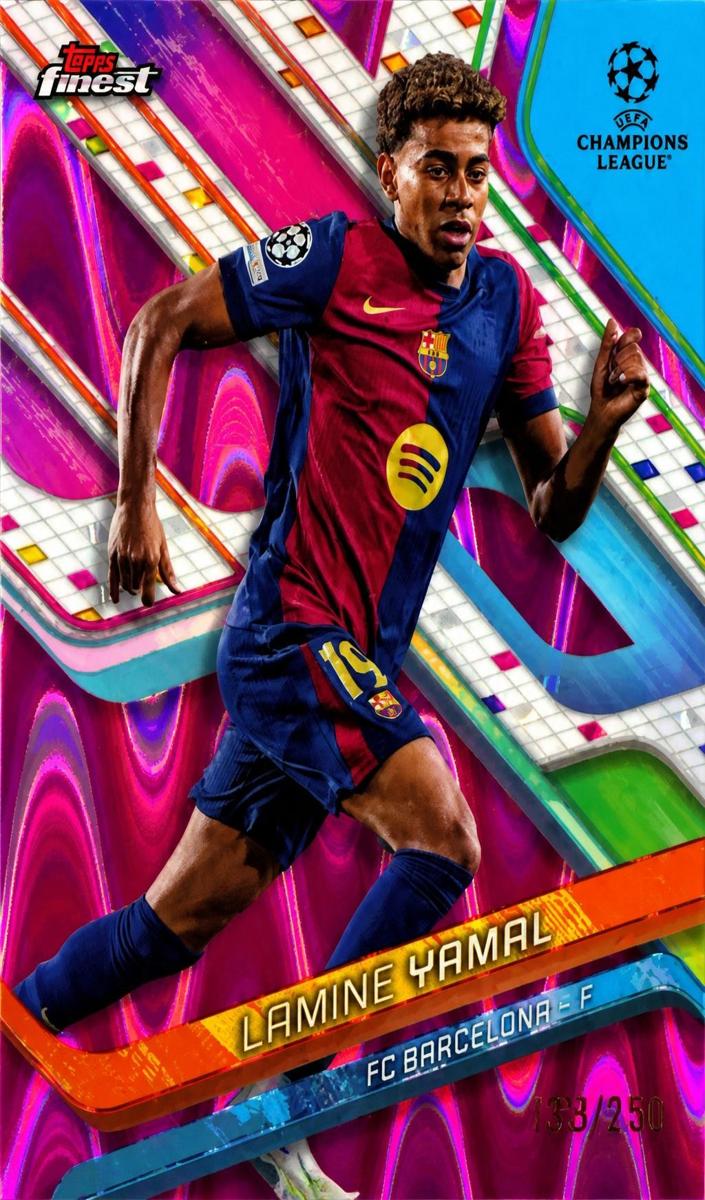 2024 Lamine Yamal [Pink Raywave Refractor] #99