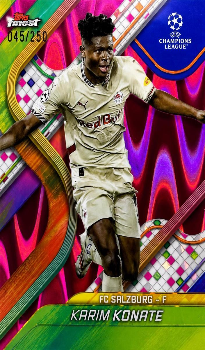 2024 Karim Konate [Pink Raywave Refractor] #105