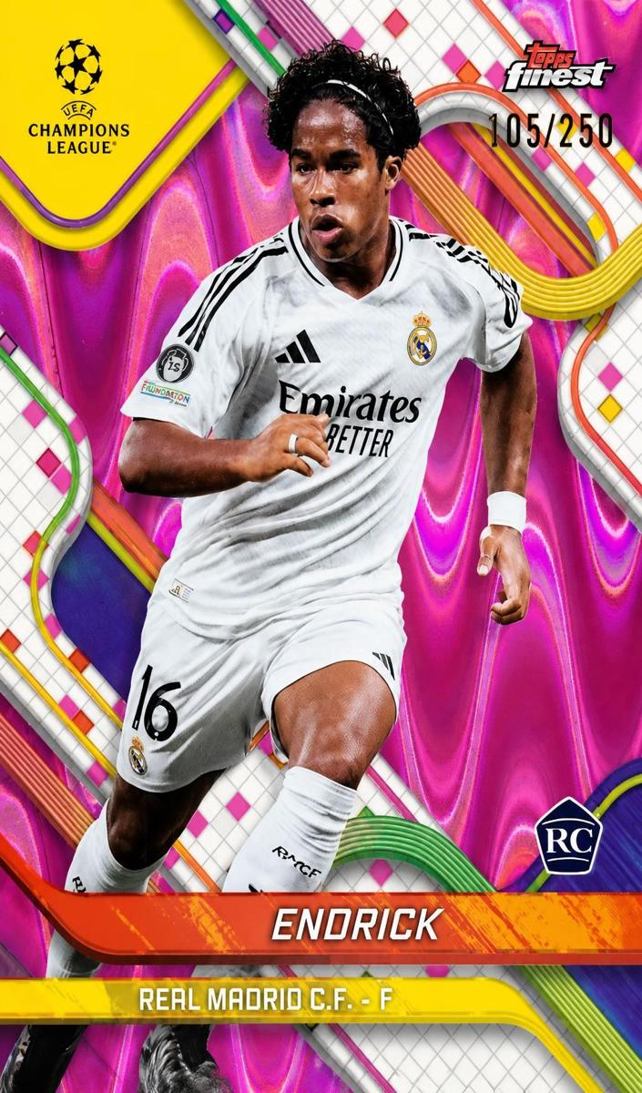 2024 Endrick [Pink Raywave Refractor] #100