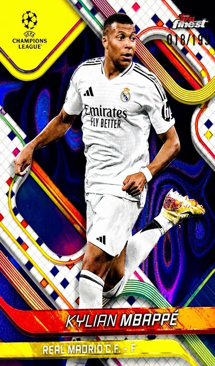 2024 Kylian Mbappe [Purple Lava Refractor] #9