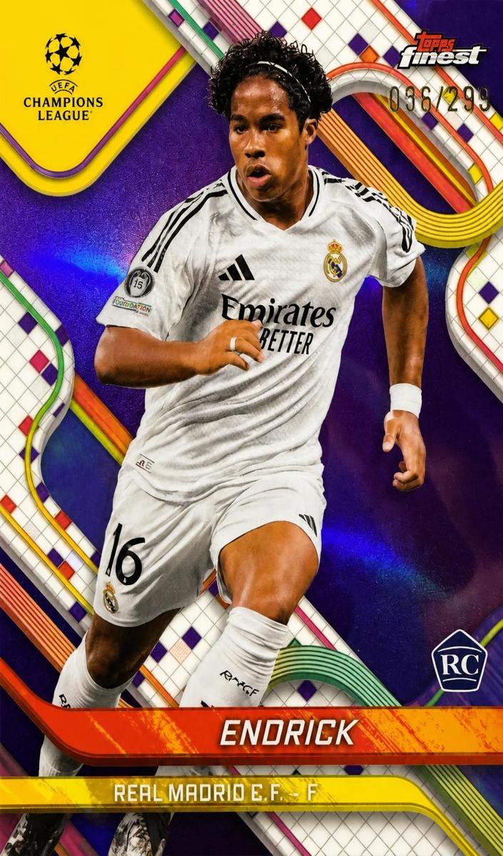 2024 Endrick [Purple Refractor] #100