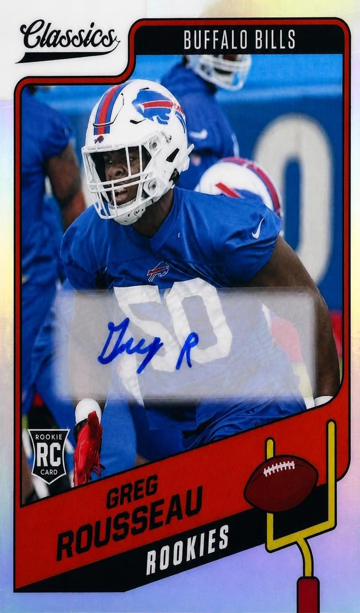 2021 Panini Classics Greg Rousseau #200 card