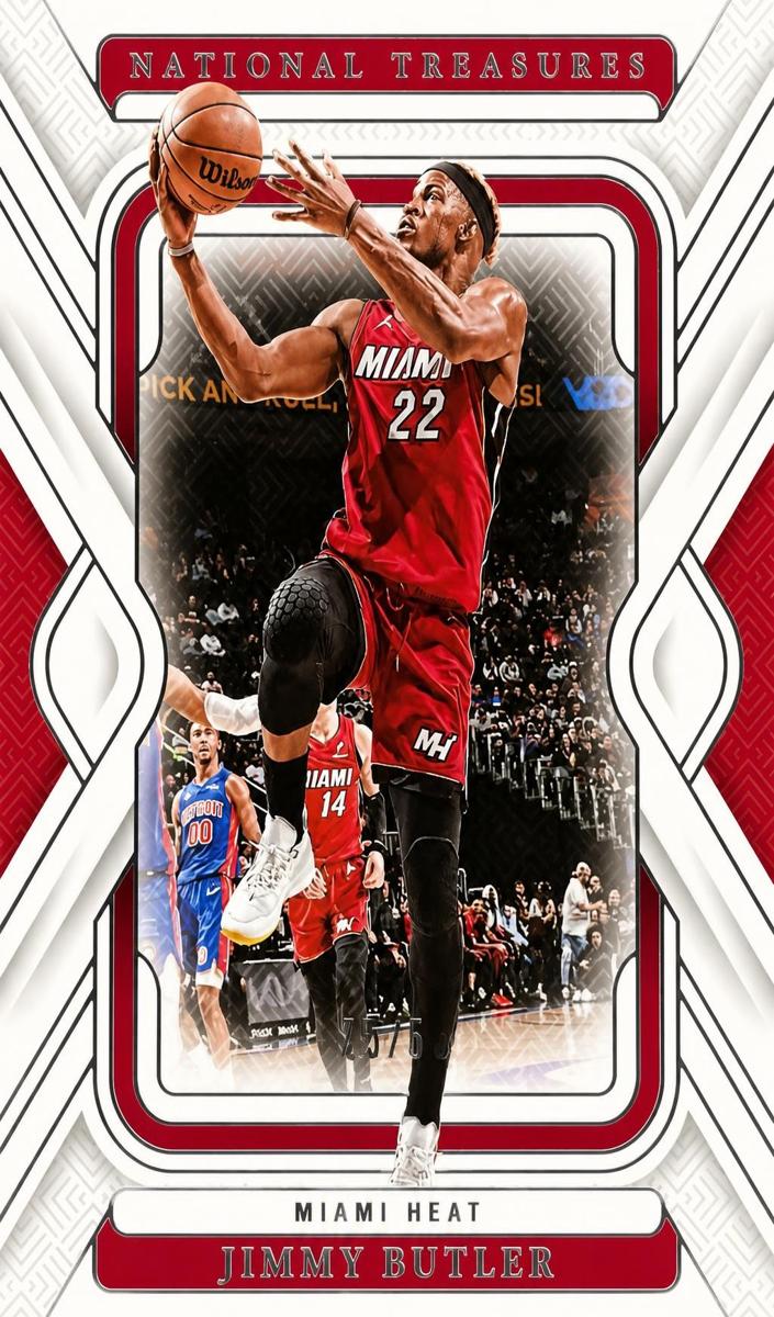 2024 Panini National Treasures Jimmy Butler III #68 card