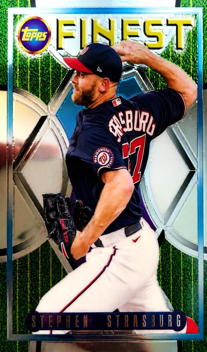 2022 Topps Finest Flashbacks Stephen Strasburg #3 card