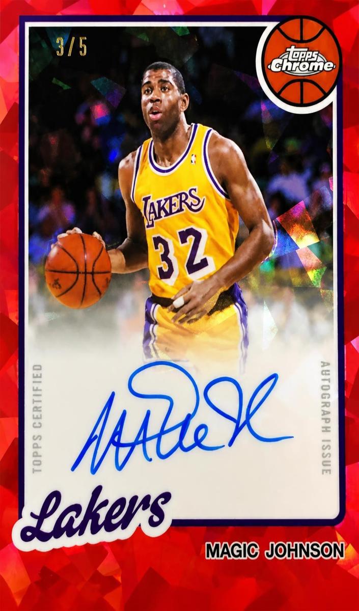 2025 Magic Johnson [Red] #80TBA-MJ