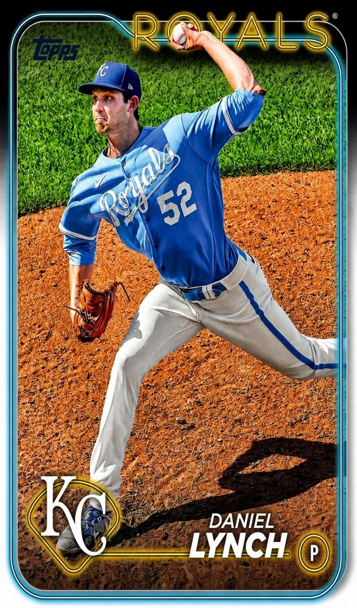 2024 Topps Daniel Lynch #617 card
