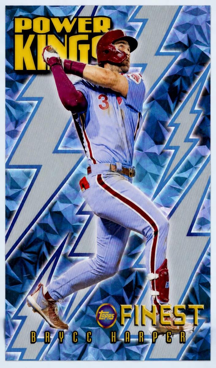 2022 Topps Finest Flashbacks Bryce Harper #PK-5 card